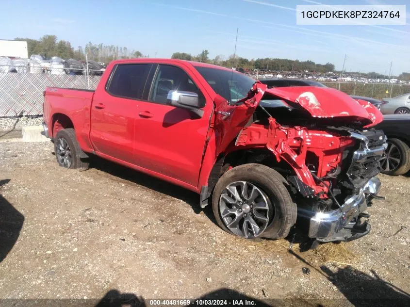 2023 Chevrolet Silverado 1500 Lt VIN: 1GCPDKEK8PZ324764 Lot: 40481669