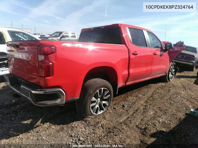 1GCPDKEK8PZ324764 2023 Chevrolet Silverado 1500 Lt