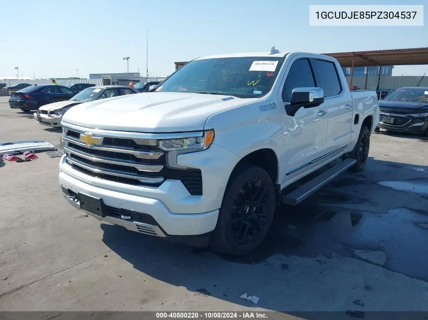 2023 Chevrolet Silverado 1500 4Wd Short Bed High Country VIN: 1GCUDJE85PZ304537 Lot: 40500220