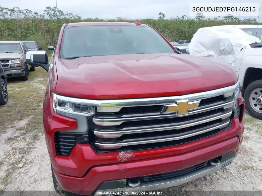 2023 Chevrolet Silverado K1500 High Country VIN: 3GCUDJED7PG146215 Lot: 40504743