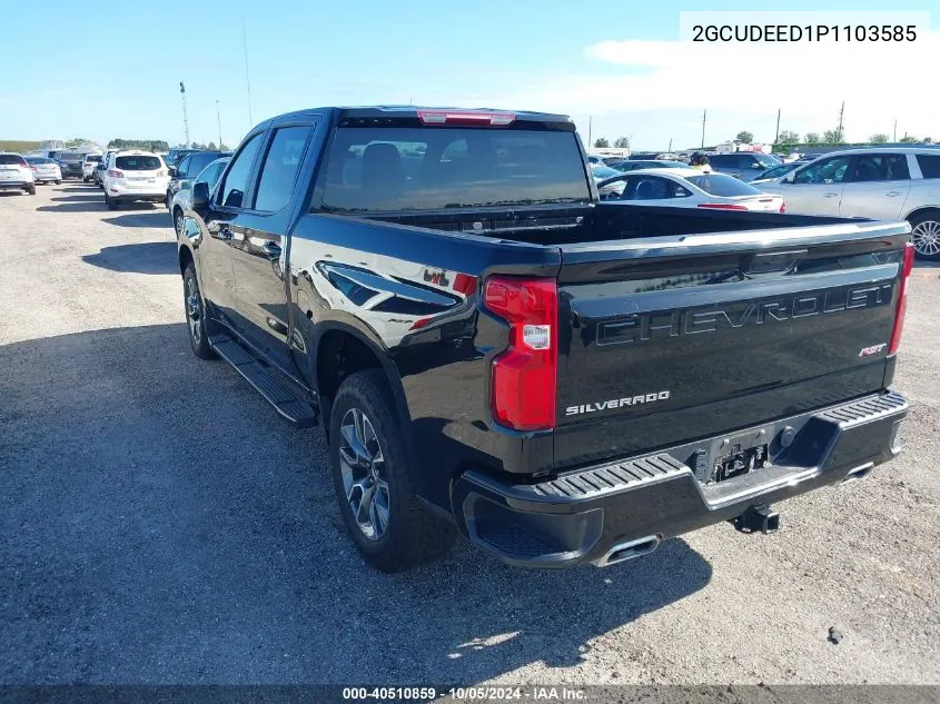 2023 Chevrolet Silverado K1500 Rst VIN: 2GCUDEED1P1103585 Lot: 40510859