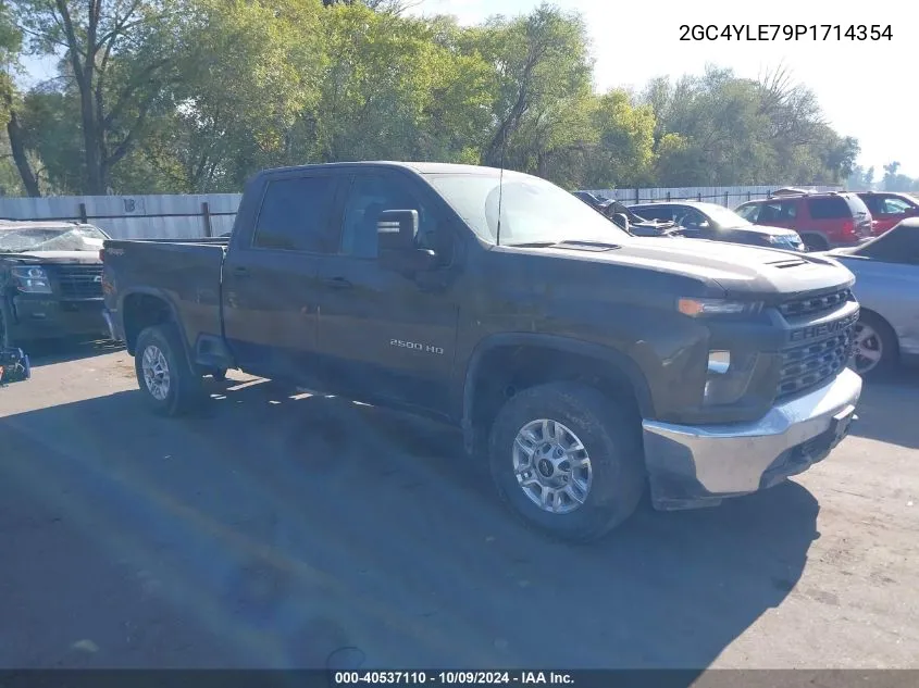 2023 Chevrolet Silverado 2500Hd 4Wd Standard Bed Wt VIN: 2GC4YLE79P1714354 Lot: 40537110