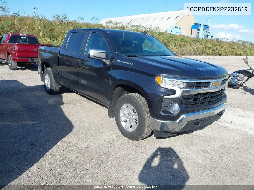 2023 Chevrolet Silverado 1500 4Wd Standard Bed Lt VIN: 1GCPDDEK2PZ232819 Lot: 40671397