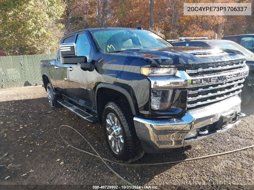 2023 Chevrolet Silverado 2500Hd 4Wd Standard Bed Ltz VIN: 2GC4YPE73P1706337 Lot: 40729902