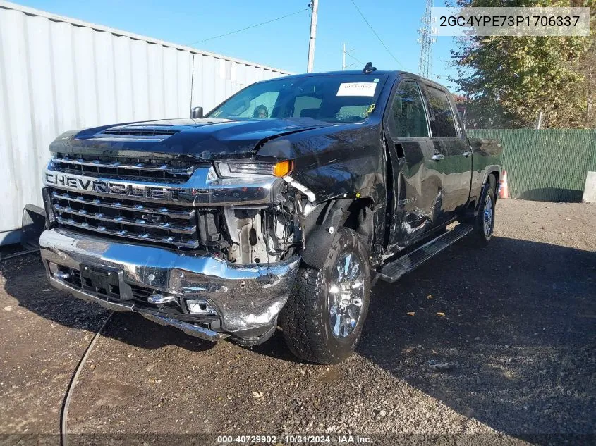 2023 Chevrolet Silverado 2500Hd 4Wd Standard Bed Ltz VIN: 2GC4YPE73P1706337 Lot: 40729902