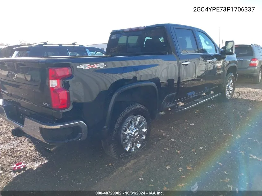 2023 Chevrolet Silverado 2500Hd 4Wd Standard Bed Ltz VIN: 2GC4YPE73P1706337 Lot: 40729902