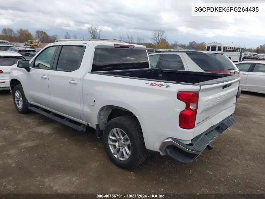 2023 Chevrolet Silverado 1500 4Wd Short Bed Lt With 2Fl VIN: 3GCPDKEK6PG264435 Lot: 40756791