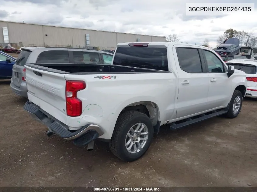 2023 Chevrolet Silverado 1500 4Wd Short Bed Lt With 2Fl VIN: 3GCPDKEK6PG264435 Lot: 40756791