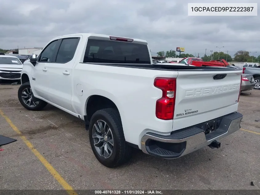 2023 Chevrolet Silverado 1500 2Wd Short Bed Lt VIN: 1GCPACED9PZ222387 Lot: 40761328