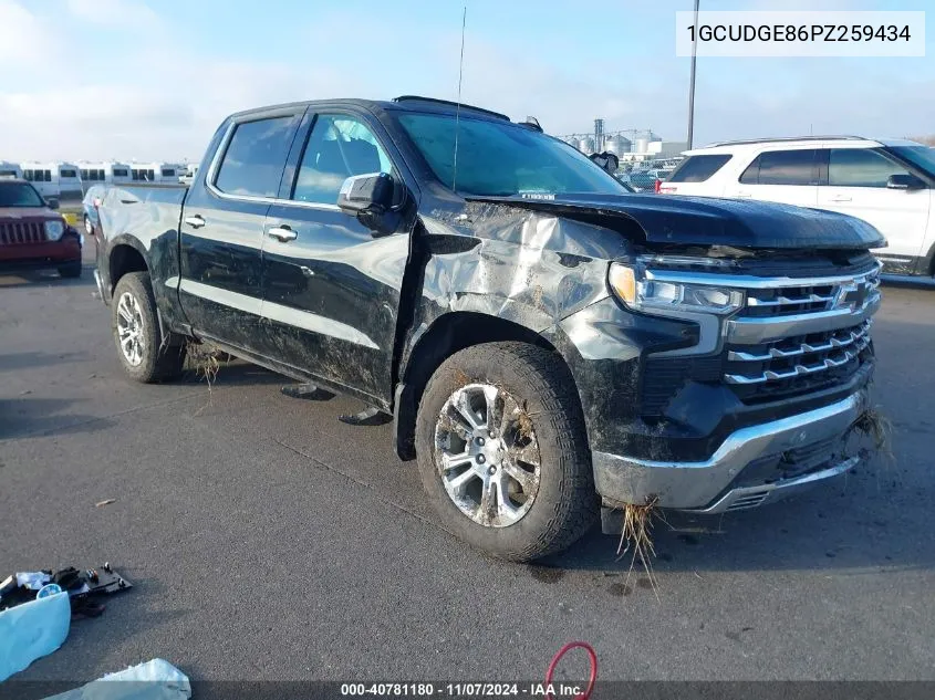 2023 Chevrolet Silverado 1500 4Wd Short Bed Ltz VIN: 1GCUDGE86PZ259434 Lot: 40781180