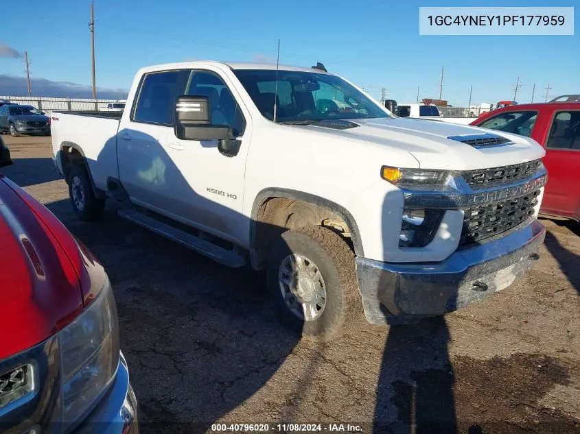 2023 Chevrolet Silverado 2500Hd 4Wd Long Bed Lt VIN: 1GC4YNEY1PF177959 Lot: 40796020