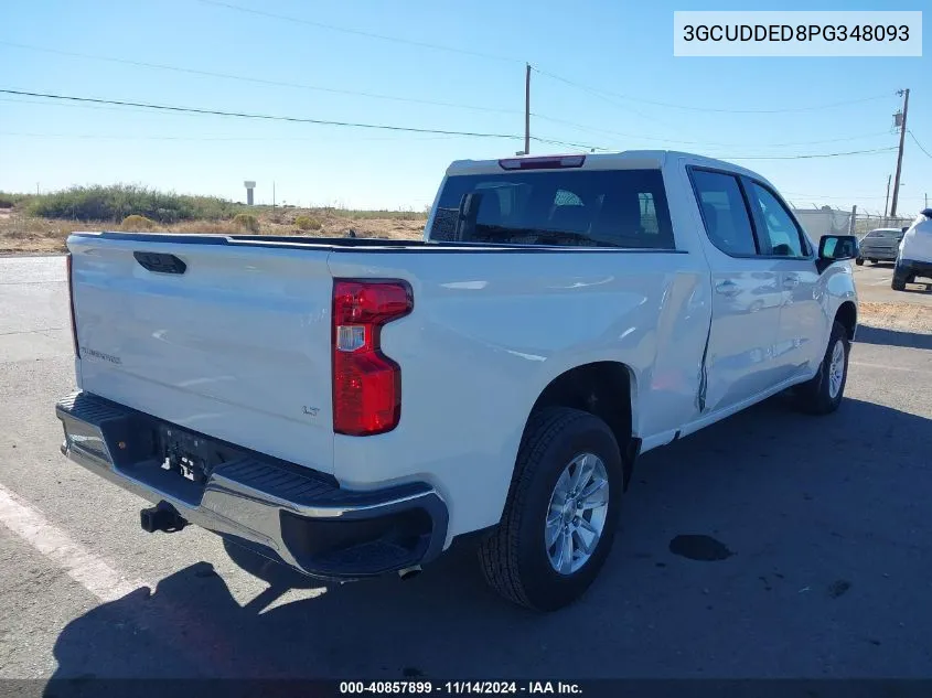 2023 Chevrolet Silverado 1500 4Wd Standard Bed Lt VIN: 3GCUDDED8PG348093 Lot: 40857899