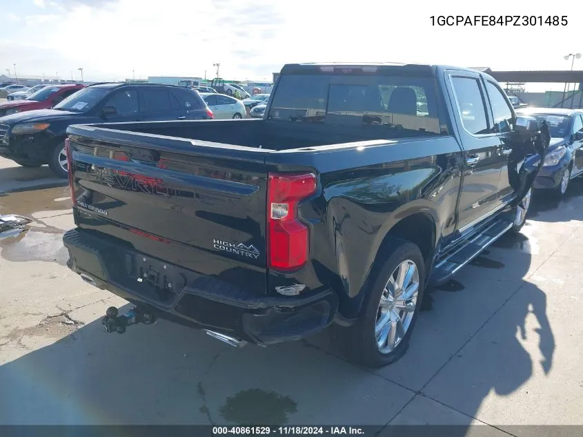 2023 Chevrolet Silverado 1500 2Wd Short Bed High Country VIN: 1GCPAFE84PZ301485 Lot: 40861529