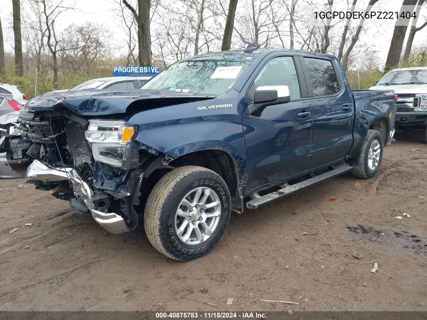 2023 Chevrolet Silverado 1500 4Wd Standard Bed Lt VIN: 1GCPDDEK6PZ221404 Lot: 40875783