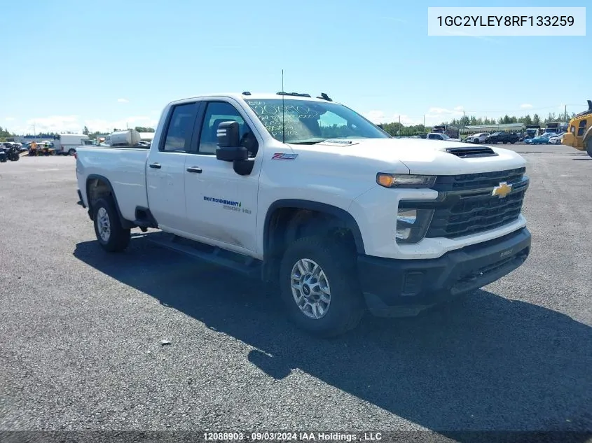 2024 Chevrolet Silverado K2500 Heavy Duty VIN: 1GC2YLEY8RF133259 Lot: 12088903