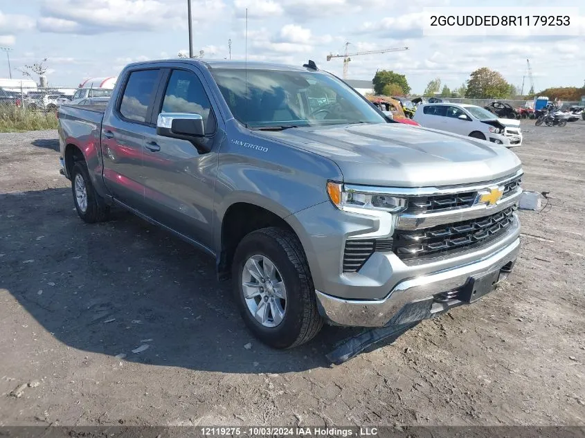 2024 Chevrolet Silverado K1500 Lt VIN: 2GCUDDED8R1179253 Lot: 12119275