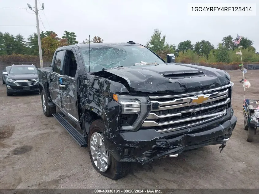 2024 Chevrolet Silverado 2500Hd High Country VIN: 1GC4YREY4RF125414 Lot: 40330131