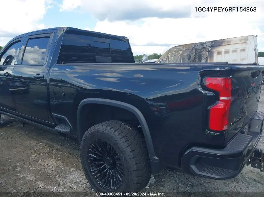 2024 Chevrolet Silverado 2500Hd 4Wd Standard Bed Ltz VIN: 1GC4YPEY6RF154868 Lot: 40368451