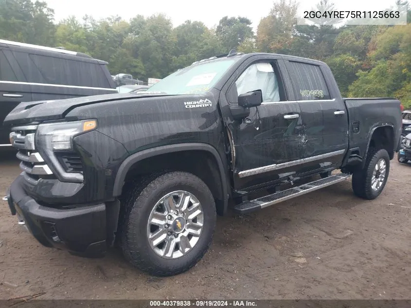 2024 Chevrolet Silverado 2500Hd 4Wd Standard Bed High Country VIN: 2GC4YRE75R1125663 Lot: 40379838