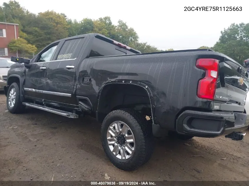 2024 Chevrolet Silverado 2500Hd 4Wd Standard Bed High Country VIN: 2GC4YRE75R1125663 Lot: 40379838