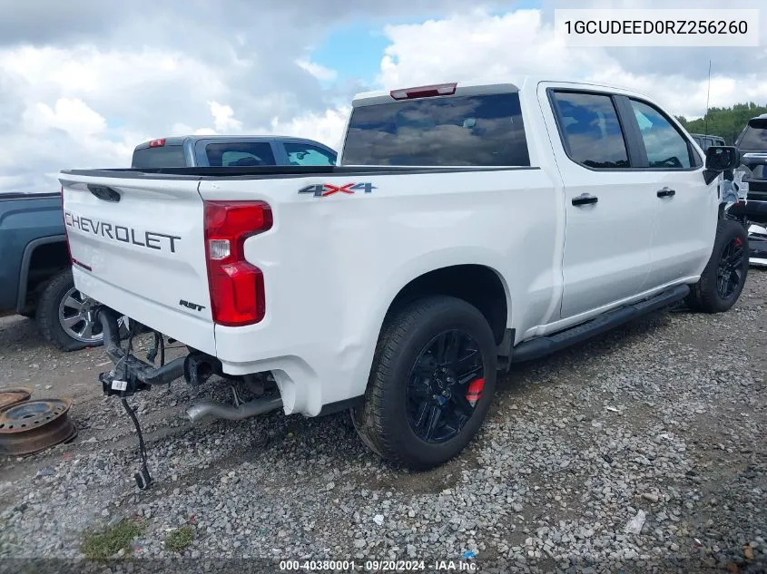 2024 Chevrolet Silverado 1500 4Wd Short Bed Rst VIN: 1GCUDEED0RZ256260 Lot: 40380001