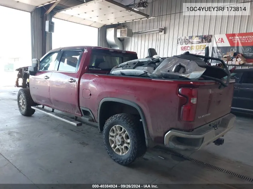 2024 Chevrolet Silverado 3500Hd K3500 Ltz VIN: 1GC4YUEY3RF173814 Lot: 40384924