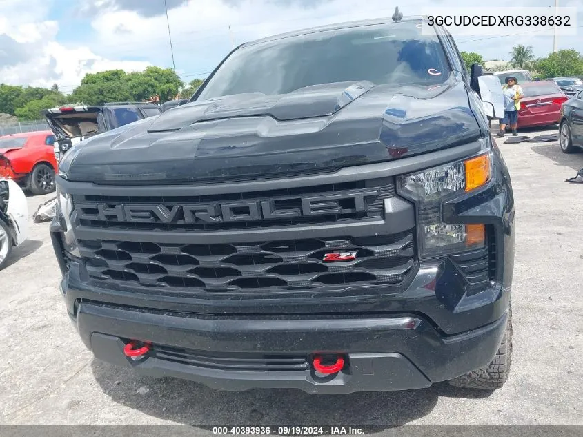 2024 Chevrolet Silverado 1500 4Wd Short Bed Custom Trail Boss VIN: 3GCUDCEDXRG338632 Lot: 40393936