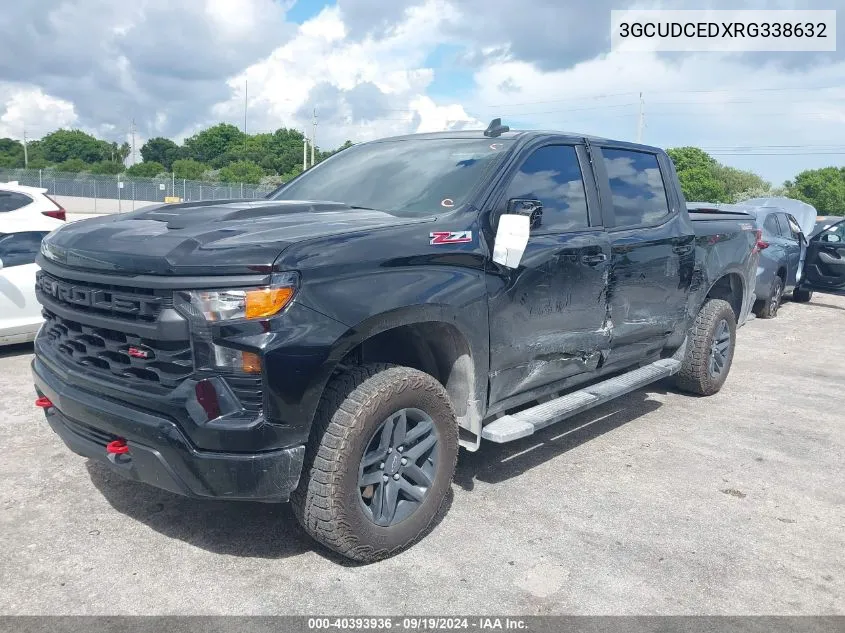 2024 Chevrolet Silverado 1500 4Wd Short Bed Custom Trail Boss VIN: 3GCUDCEDXRG338632 Lot: 40393936