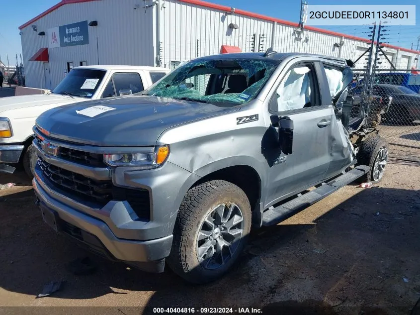 2024 Chevrolet Silverado 1500 4Wd Short Bed Rst VIN: 2GCUDEED0R1134801 Lot: 40404816