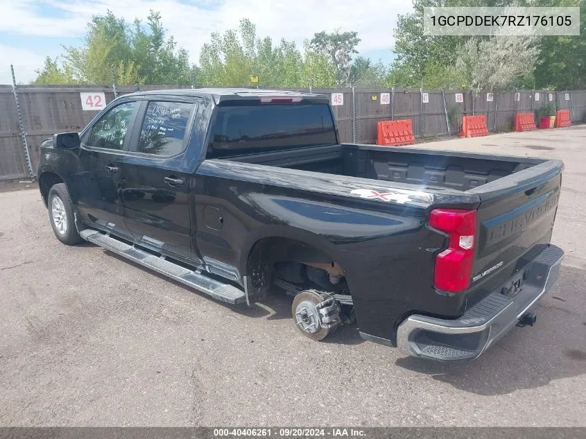 1GCPDDEK7RZ176105 2024 Chevrolet Silverado 1500 4Wd Standard Bed Lt