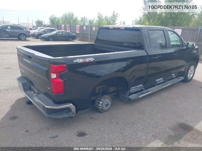 1GCPDDEK7RZ176105 2024 Chevrolet Silverado 1500 4Wd Standard Bed Lt