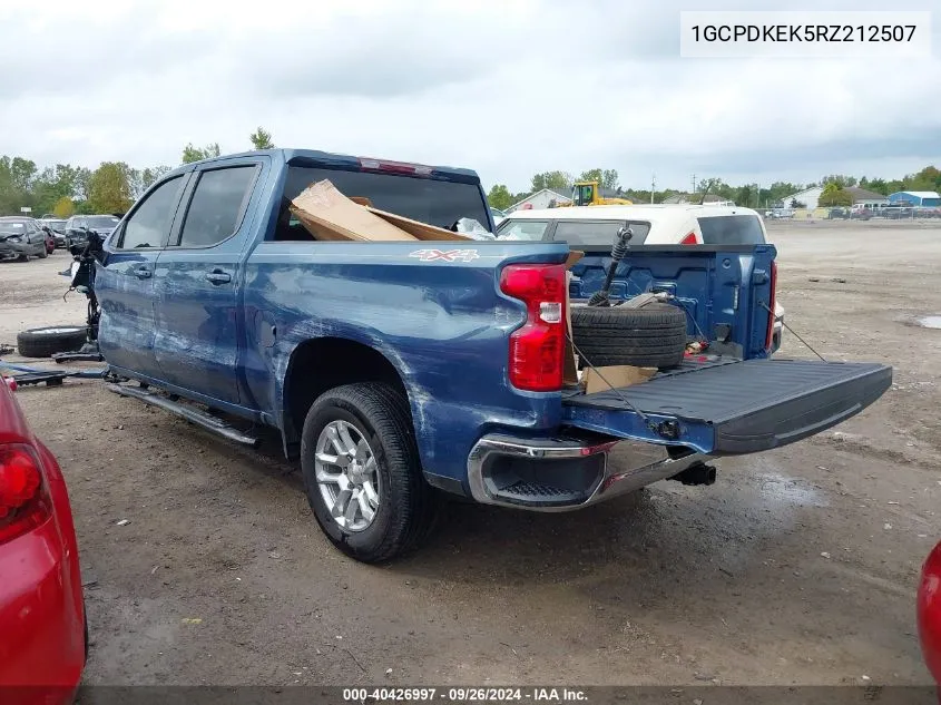 1GCPDKEK5RZ212507 2024 Chevrolet Silverado 1500 4Wd Short Bed Lt With 2Fl