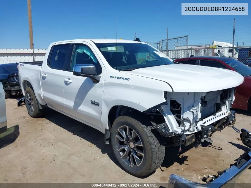 2024 Chevrolet Silverado 1500 4Wd Short Bed Lt VIN: 2GCUDDED8R1224658 Lot: 40448432