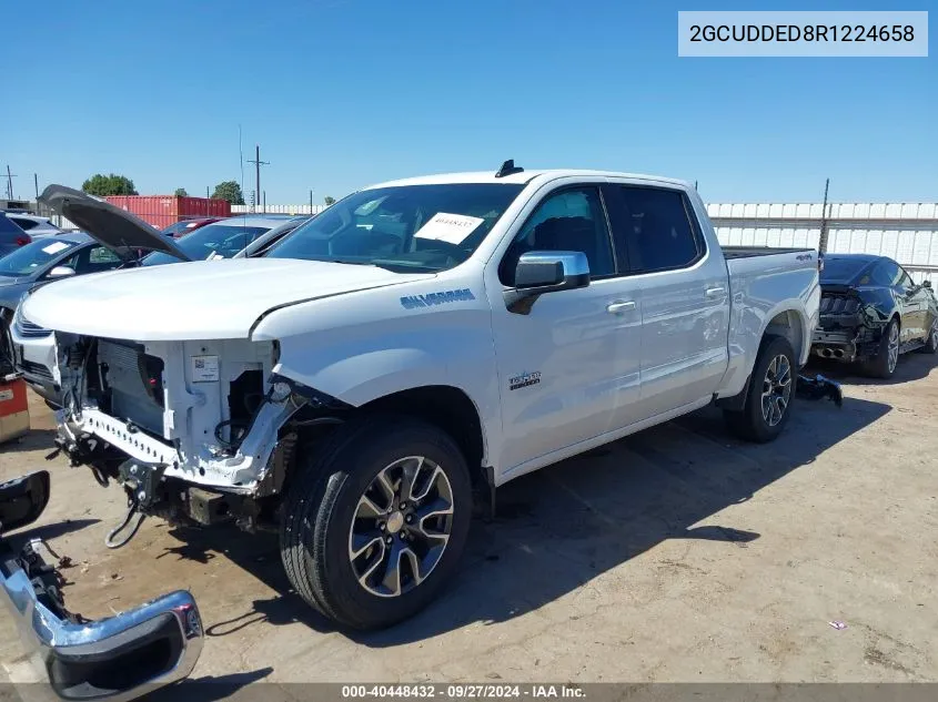 2024 Chevrolet Silverado 1500 4Wd Short Bed Lt VIN: 2GCUDDED8R1224658 Lot: 40448432