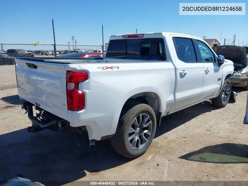 2024 Chevrolet Silverado 1500 4Wd Short Bed Lt VIN: 2GCUDDED8R1224658 Lot: 40448432