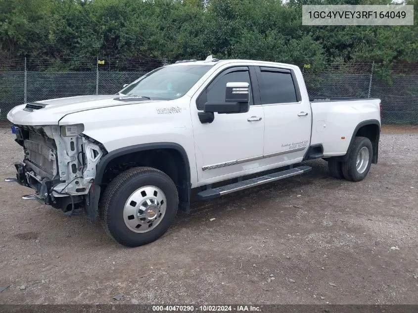 2024 Chevrolet Silverado 3500Hd 4Wd Long Bed High Country VIN: 1GC4YVEY3RF164049 Lot: 40470290