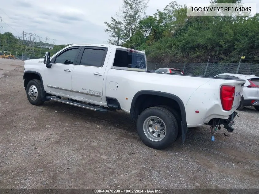 2024 Chevrolet Silverado 3500Hd 4Wd Long Bed High Country VIN: 1GC4YVEY3RF164049 Lot: 40470290