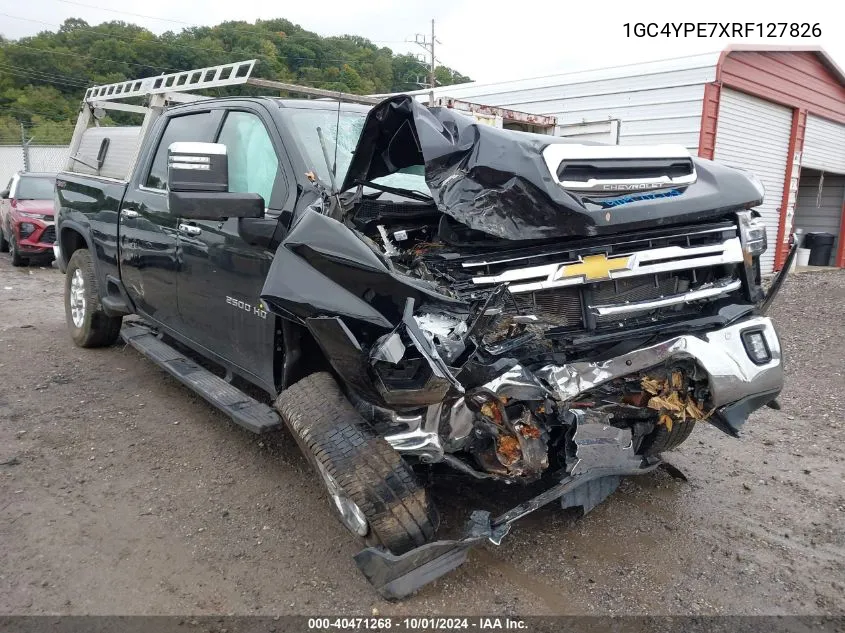 2024 Chevrolet Silverado 2500Hd 4Wd Standard Bed Ltz VIN: 1GC4YPE7XRF127826 Lot: 40471268