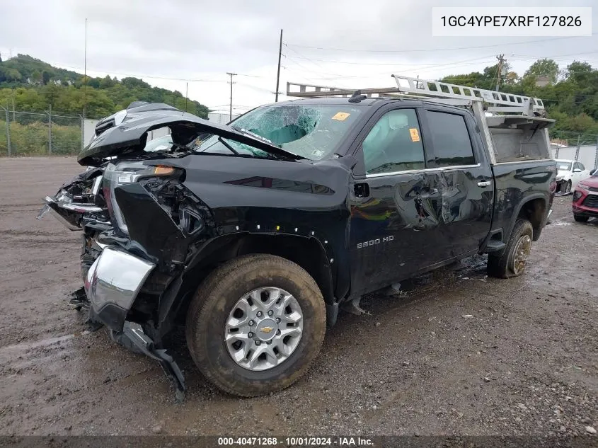 2024 Chevrolet Silverado 2500Hd 4Wd Standard Bed Ltz VIN: 1GC4YPE7XRF127826 Lot: 40471268