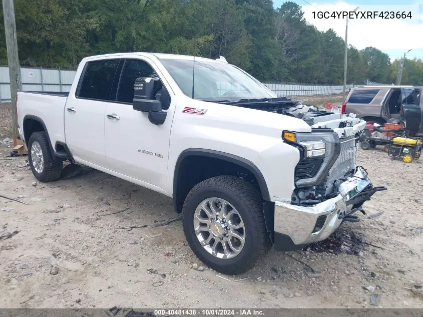 2024 Chevrolet Silverado 2500Hd 4Wd Standard Bed Ltz VIN: 1GC4YPEYXRF423664 Lot: 40481438