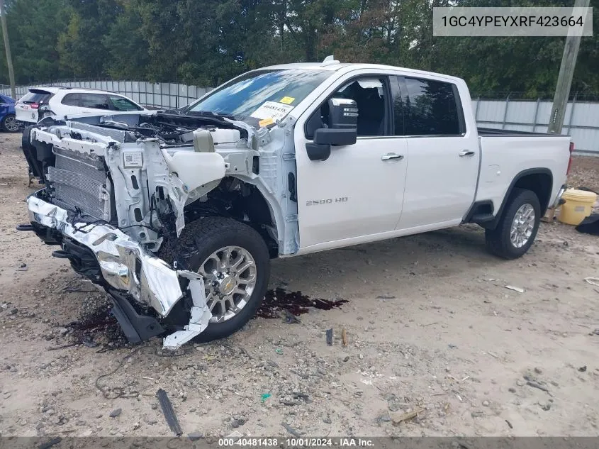 2024 Chevrolet Silverado 2500Hd 4Wd Standard Bed Ltz VIN: 1GC4YPEYXRF423664 Lot: 40481438