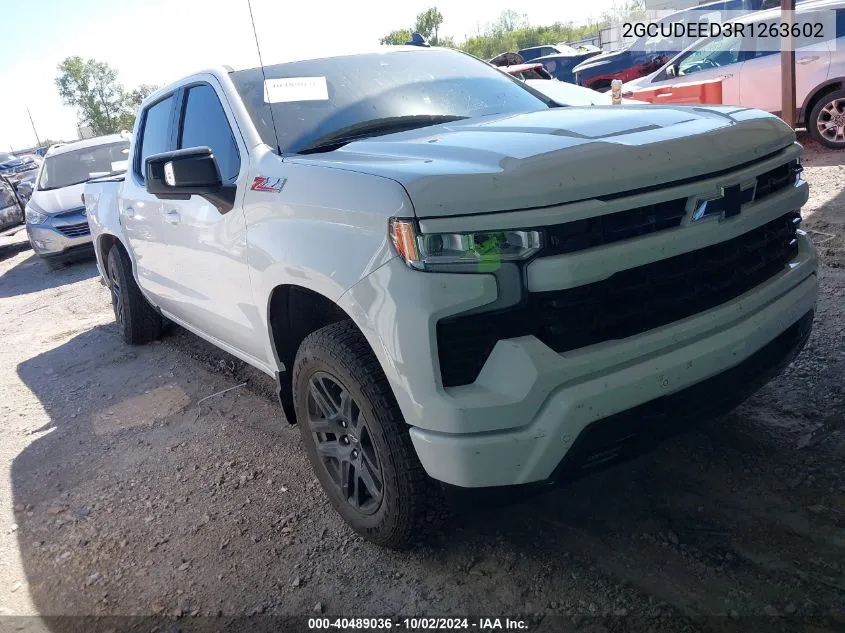 2024 Chevrolet Silverado 1500 4Wd Short Bed Rst VIN: 2GCUDEED3R1263602 Lot: 40489036