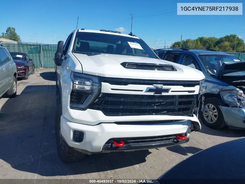 2024 Chevrolet Silverado 2500Hd Lt VIN: 1GC4YNE75RF217938 Lot: 40493037