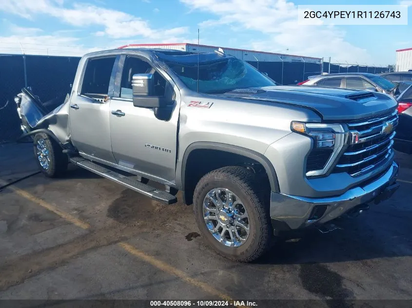 2024 Chevrolet Silverado 2500Hd 4Wd Standard Bed Ltz VIN: 2GC4YPEY1R1126743 Lot: 40508096