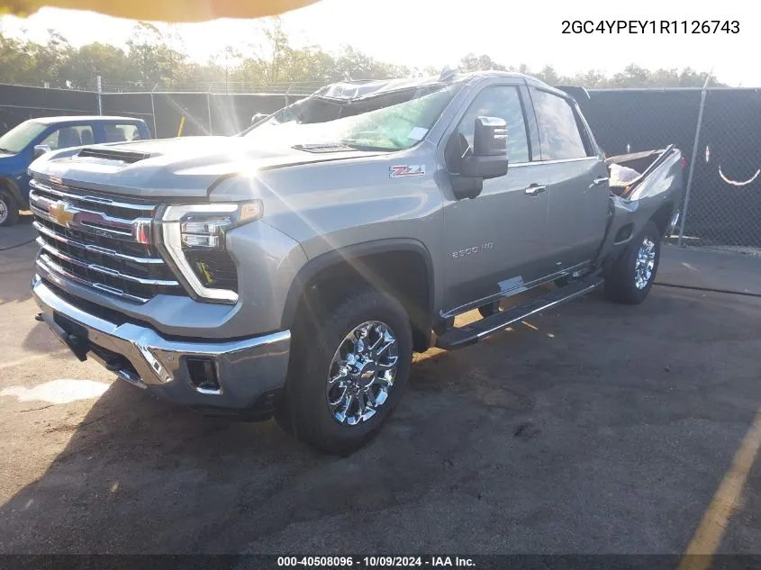 2024 Chevrolet Silverado 2500Hd 4Wd Standard Bed Ltz VIN: 2GC4YPEY1R1126743 Lot: 40508096