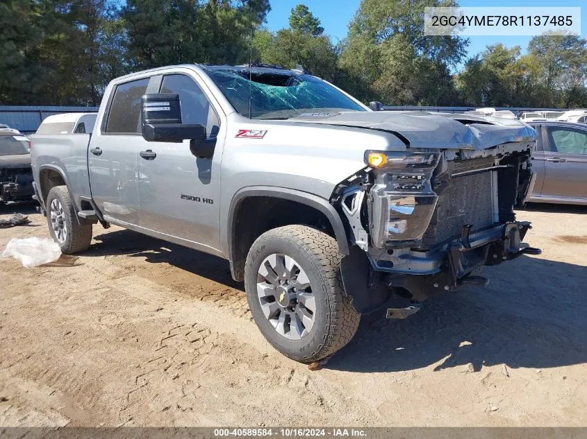 2024 Chevrolet Silverado 2500Hd VIN: 2GC4YME78R1137485 Lot: 40589584