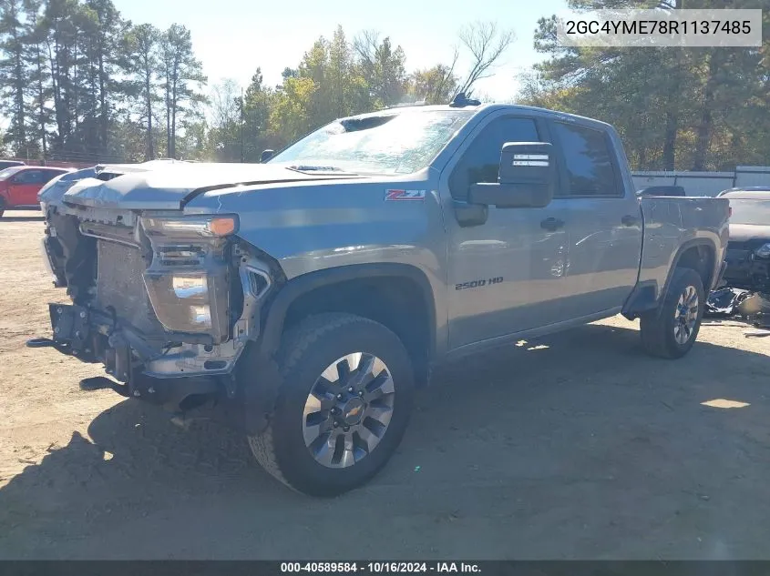 2024 Chevrolet Silverado 2500Hd VIN: 2GC4YME78R1137485 Lot: 40589584