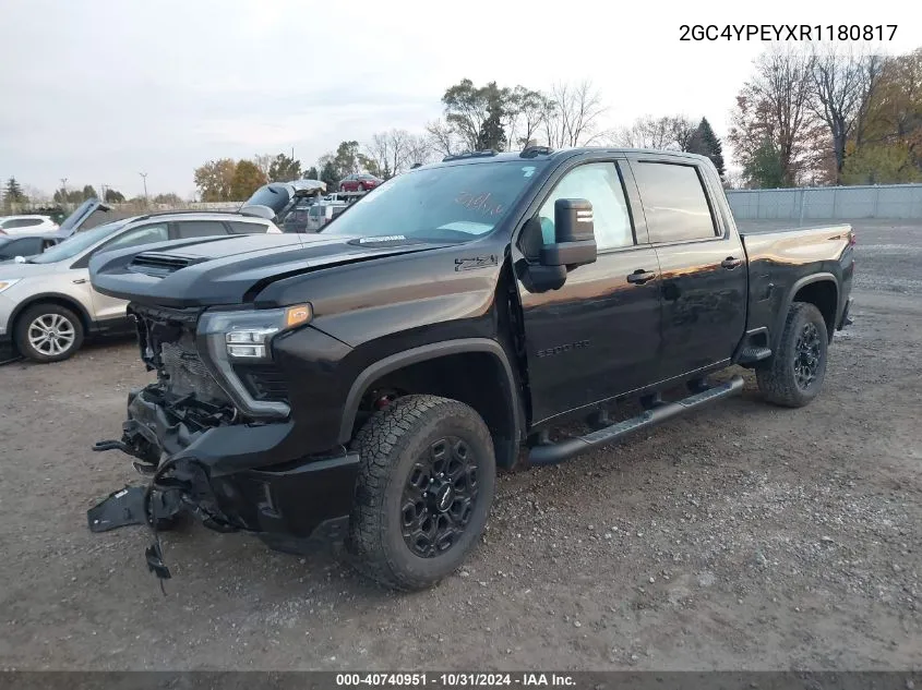 2024 Chevrolet Silverado 2500Hd 4Wd Standard Bed Ltz VIN: 2GC4YPEYXR1180817 Lot: 40740951