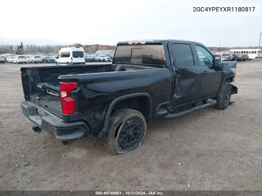 2024 Chevrolet Silverado 2500Hd 4Wd Standard Bed Ltz VIN: 2GC4YPEYXR1180817 Lot: 40740951