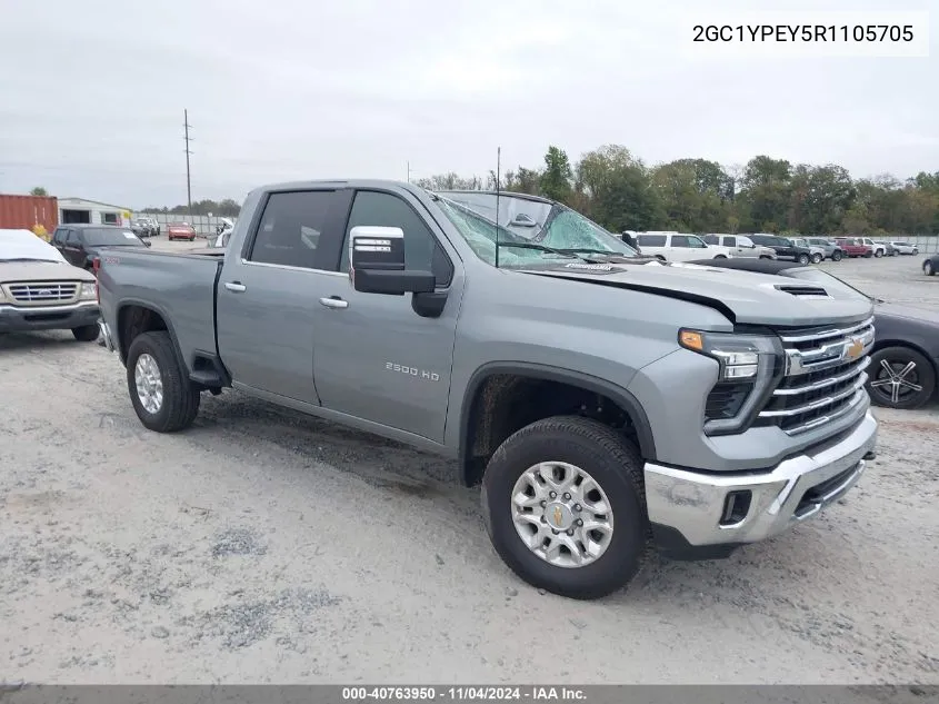 2024 Chevrolet Silverado 2500Hd 4Wd Standard Bed Ltz VIN: 2GC1YPEY5R1105705 Lot: 40763950